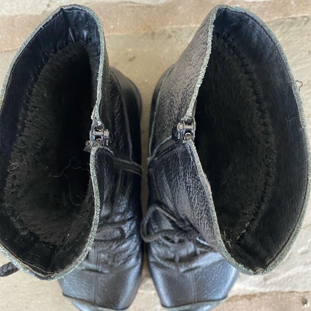 Hio Rui Soft black leather boots Size 9 - Picture 6 of 10